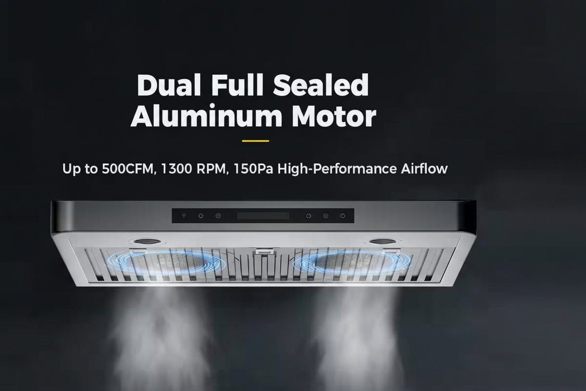 36 In. 500 CFM Ducted under Cabinet Range Hood in Stainless Steel with Light Remote Control