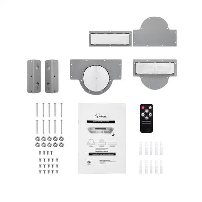 36 In. 500 CFM Ducted under Cabinet Range Hood in Stainless Steel with Light Remote Control