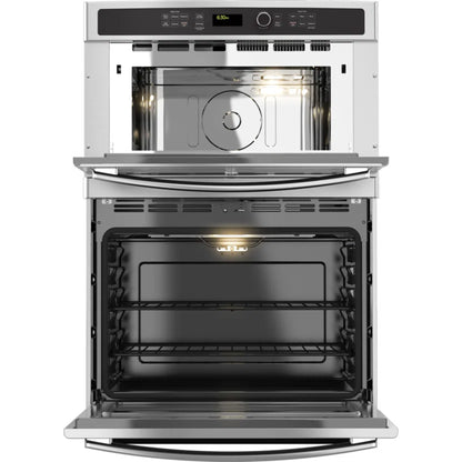 30" Self-Cleaning Electric Wall Oven with Built-In Microwave