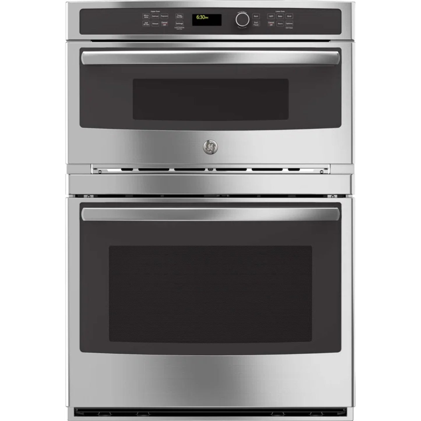 30" Self-Cleaning Electric Wall Oven with Built-In Microwave